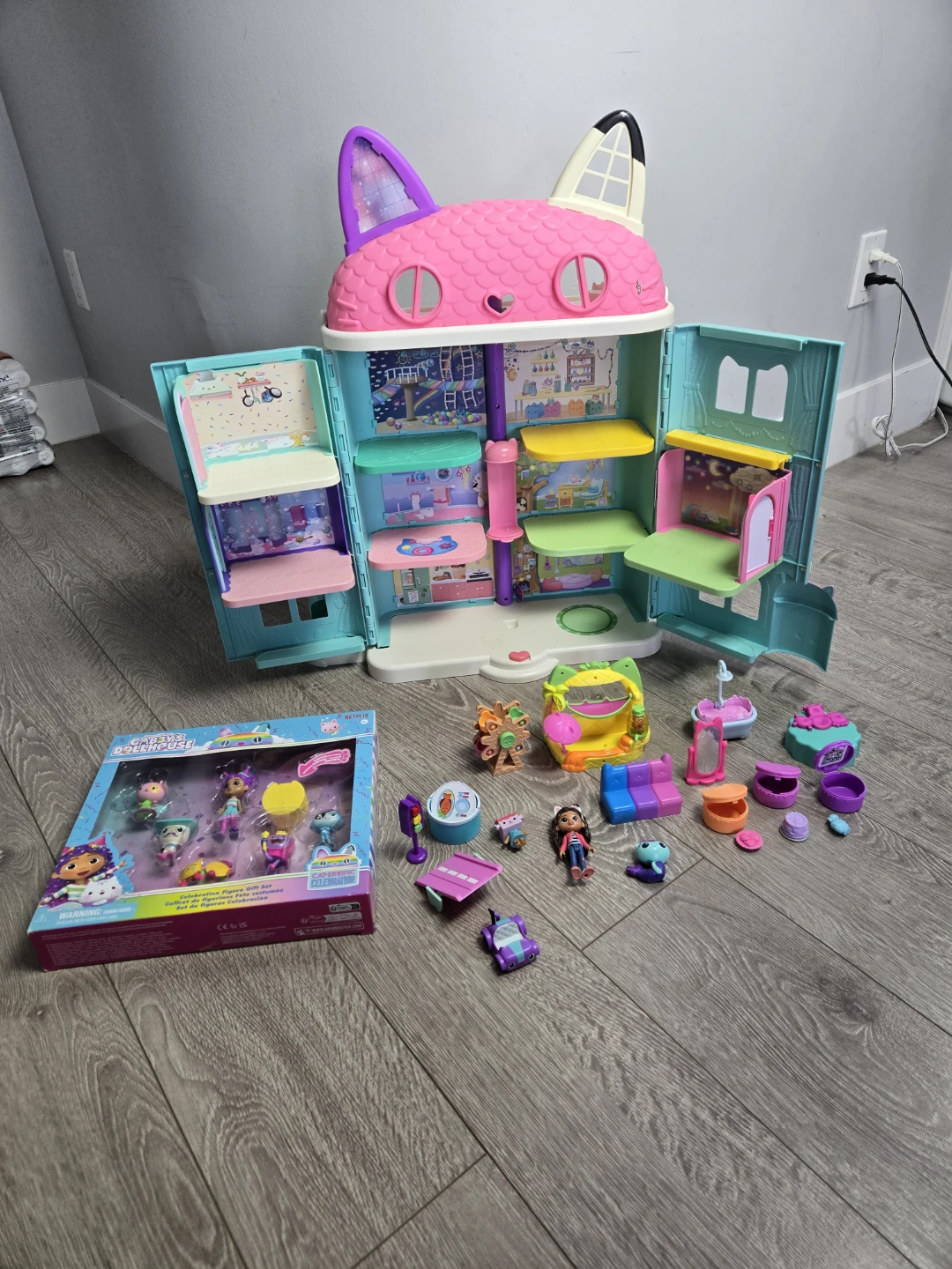Gabby dollhouse toy playset