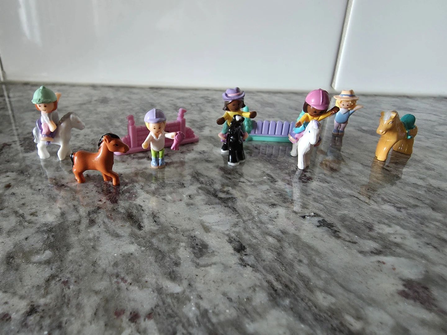 *Vintage* 1990s Polly Pocket Horse Themed Playsets - photo 5