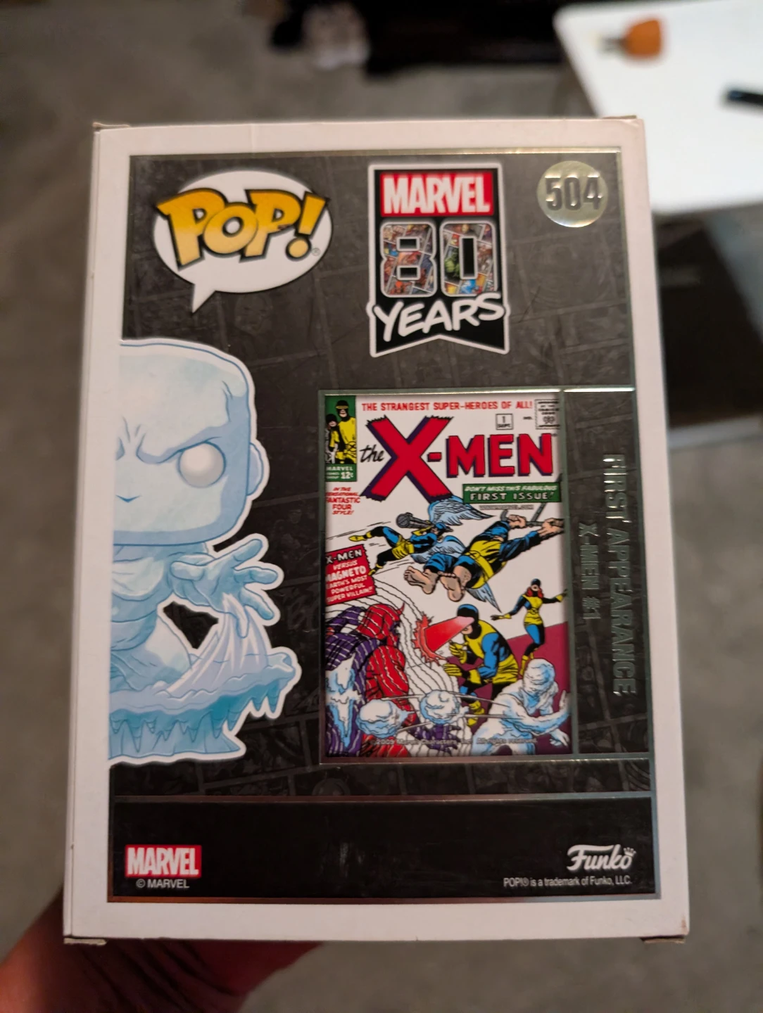 Funko Pop! Marvel 80 Years Iceman Bobble-Head #504 - photo 2