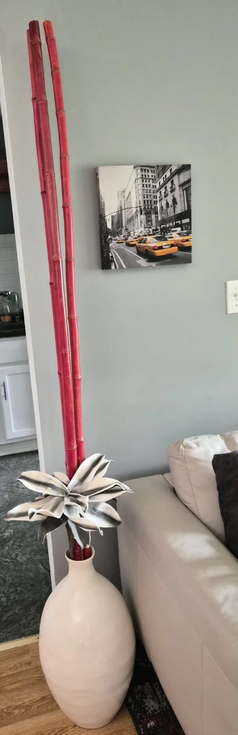 2 Floral Arrangements in Vases