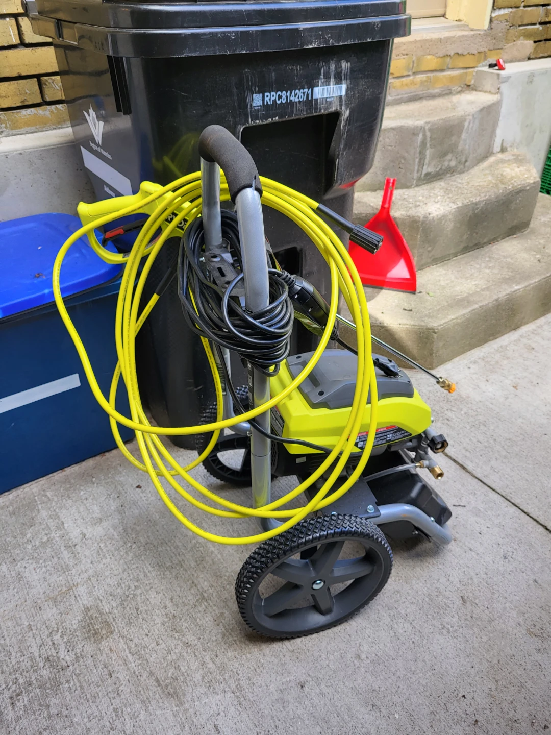 Ryobi 1700 PSI Electric Pressure Washer - photo 2