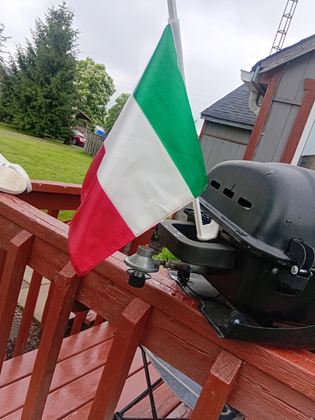Italian  cloth  material flags 700 of them