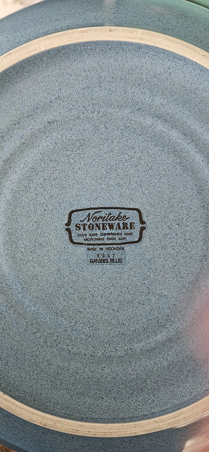 Stoneware dinner plates - photo 4