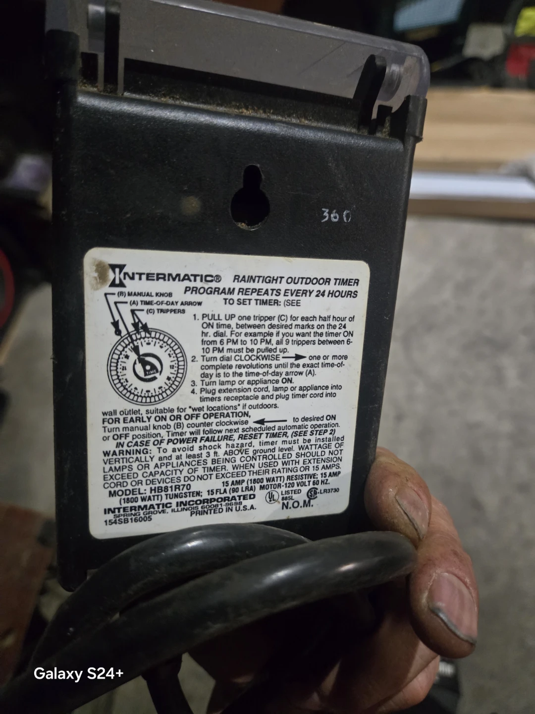 Intermatic Raintight Outdoor Timer - photo 4