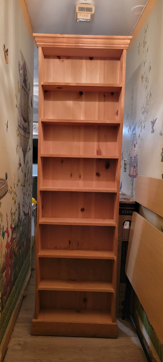 Wooden Bookshelf