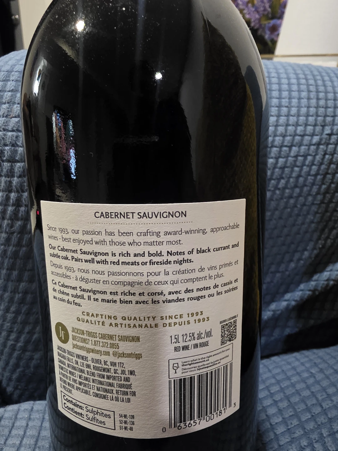 Jackson-Triggs Cabernet Sauvignon Wine - photo 2