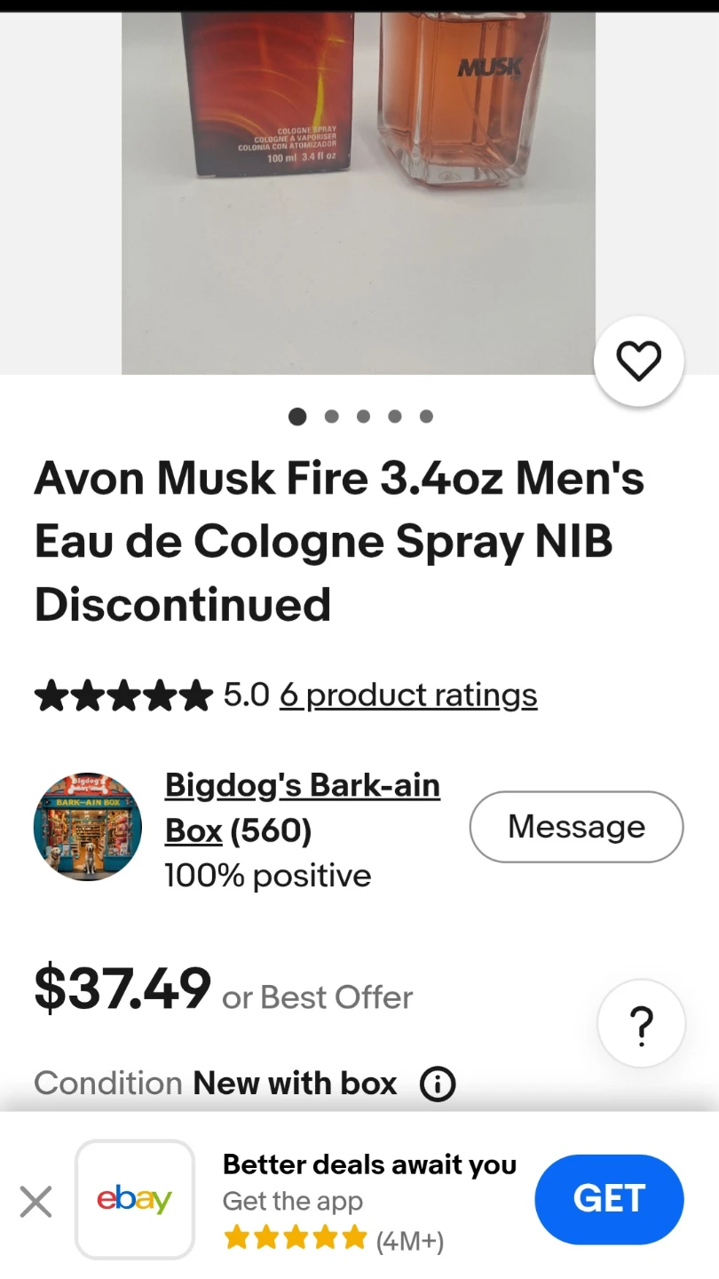 Musk Cologne From Avon - photo 4