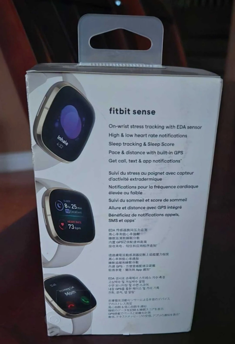⚽️ Fitbit FB512GLWT Sense Advanced Health & Fitness Smartwatch - photo 2