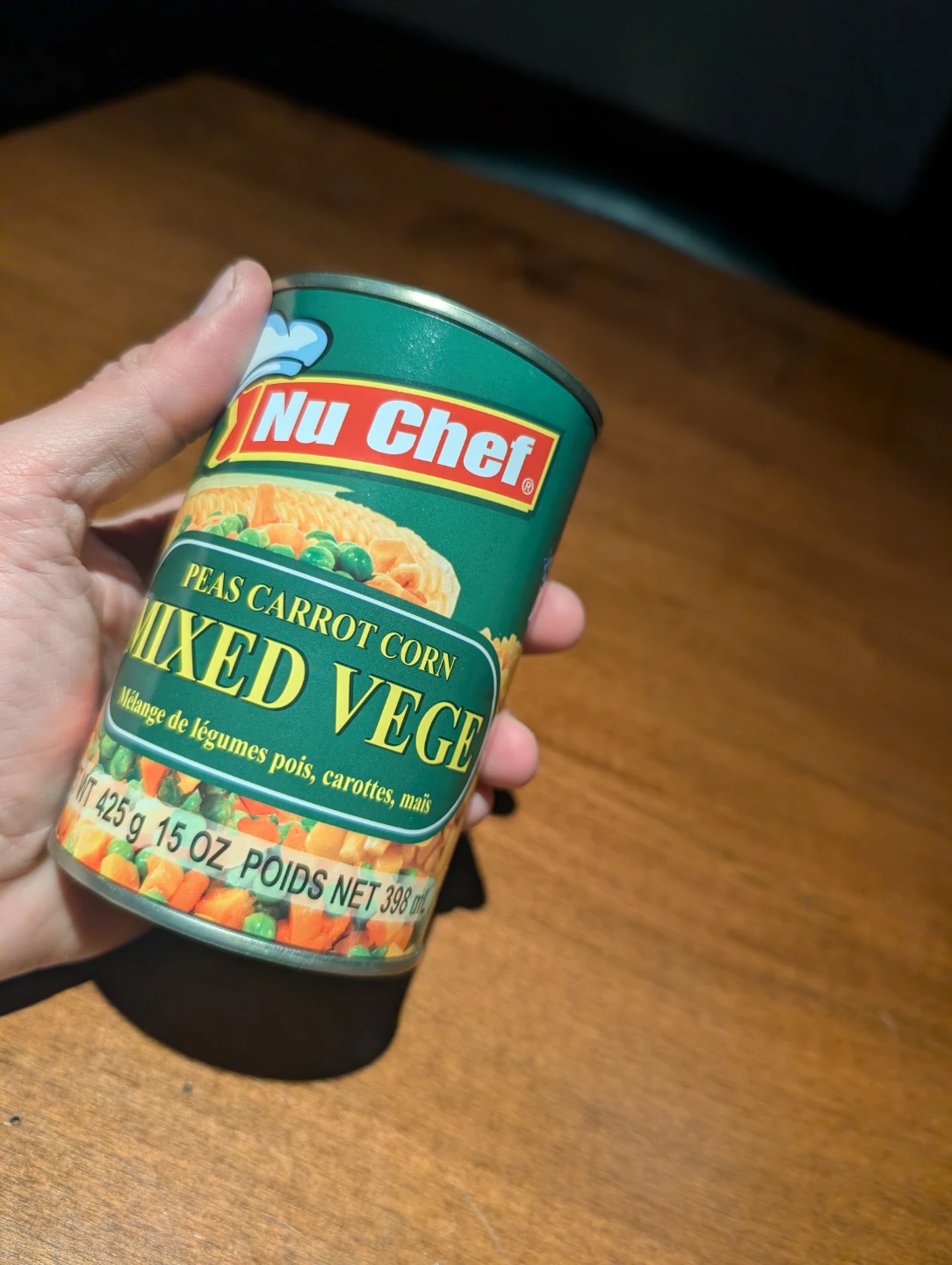 Nu Chef Mixed Vegetables 15 oz Can