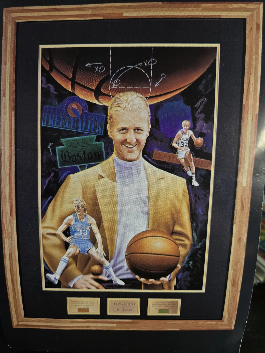Larry Bird "The Pace Setter" Deluxe Edition Lithograph