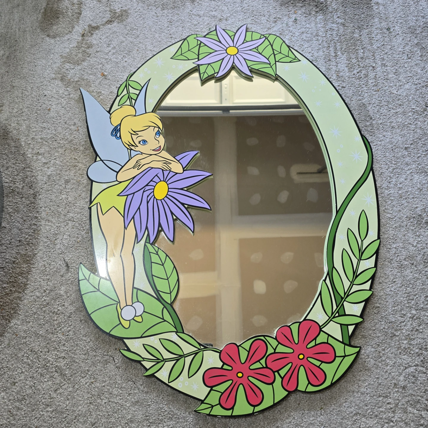 Disney Tinkerbell Oval Mirror