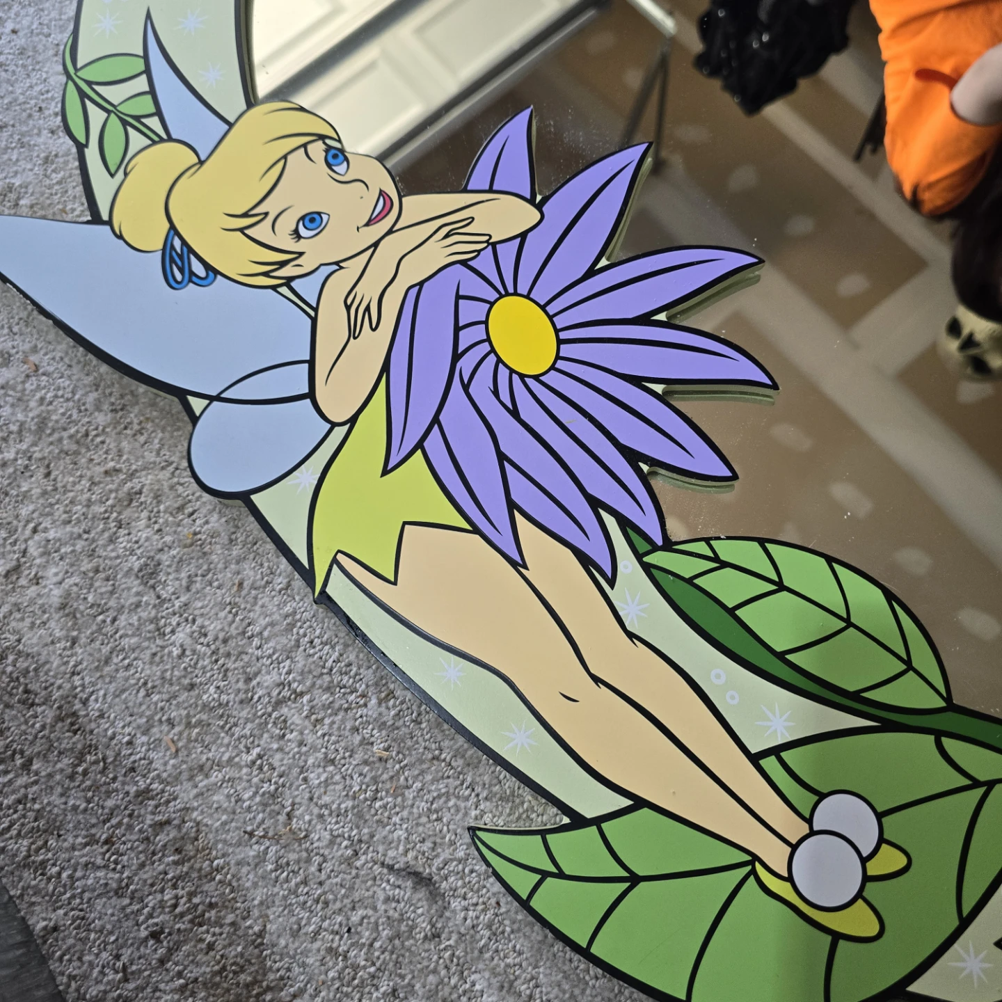 Disney Tinkerbell Oval Mirror - photo 2
