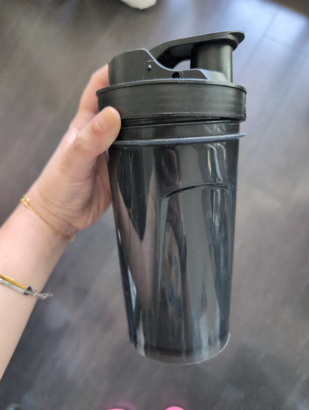 Black Shaker Bottle ⚽