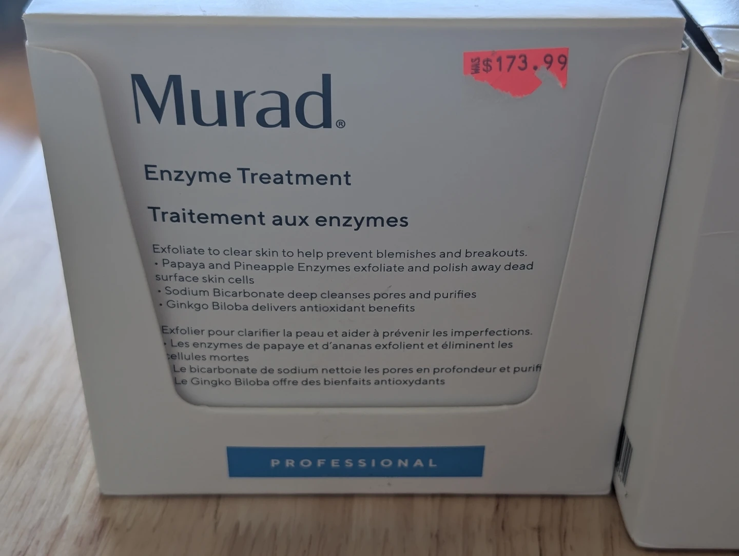 2 boxes of Murad Professional Enzyme Treatment Powder