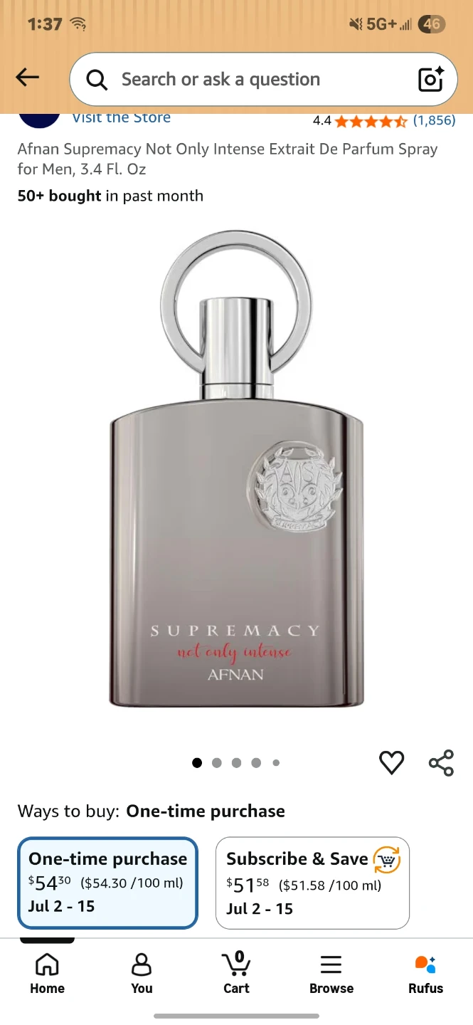 Afnan Supremacy Not Only Intense Perfume - photo 3