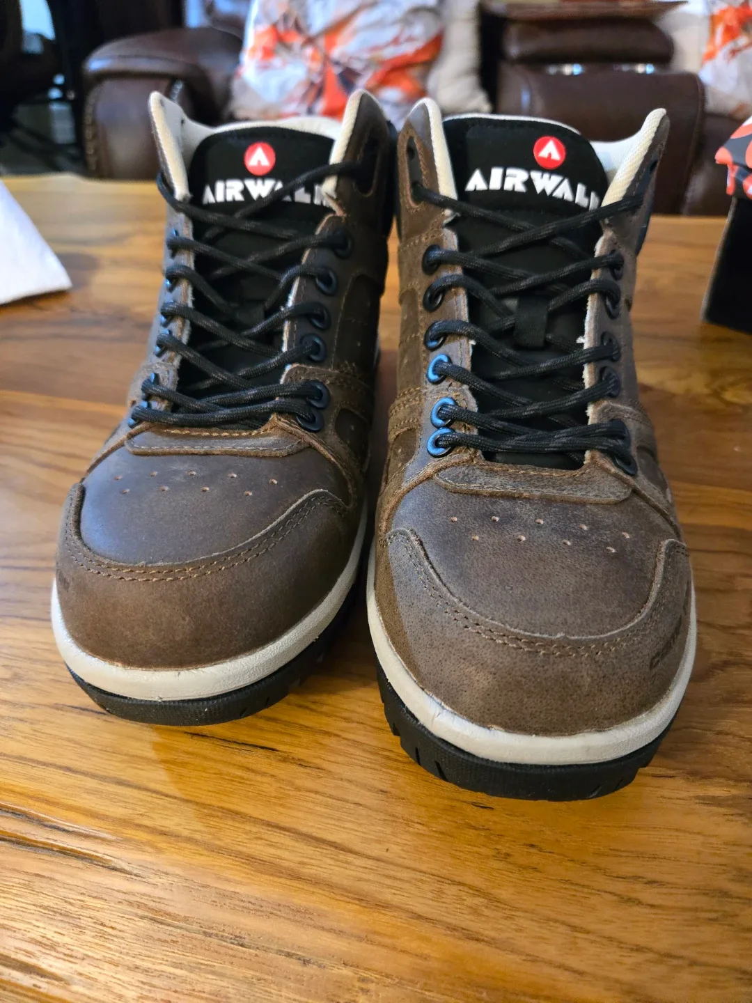 Airwalk Brown Mid-Top Sneakers - photo 2