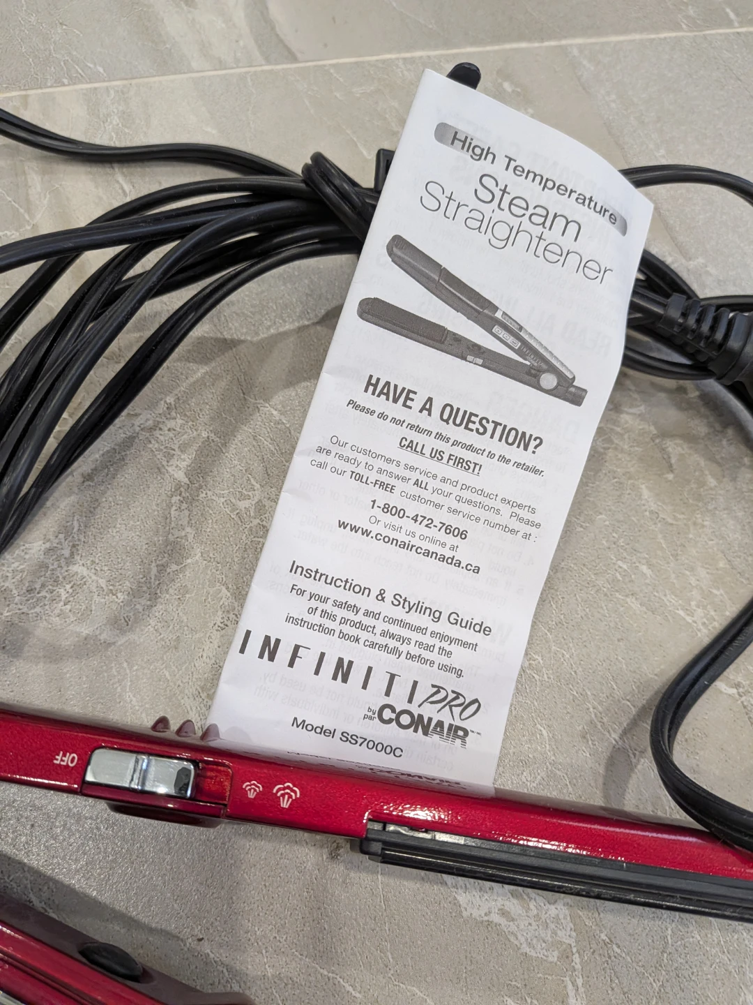 Conair Infiniti Pro Hair Straightener 💈 - photo 2