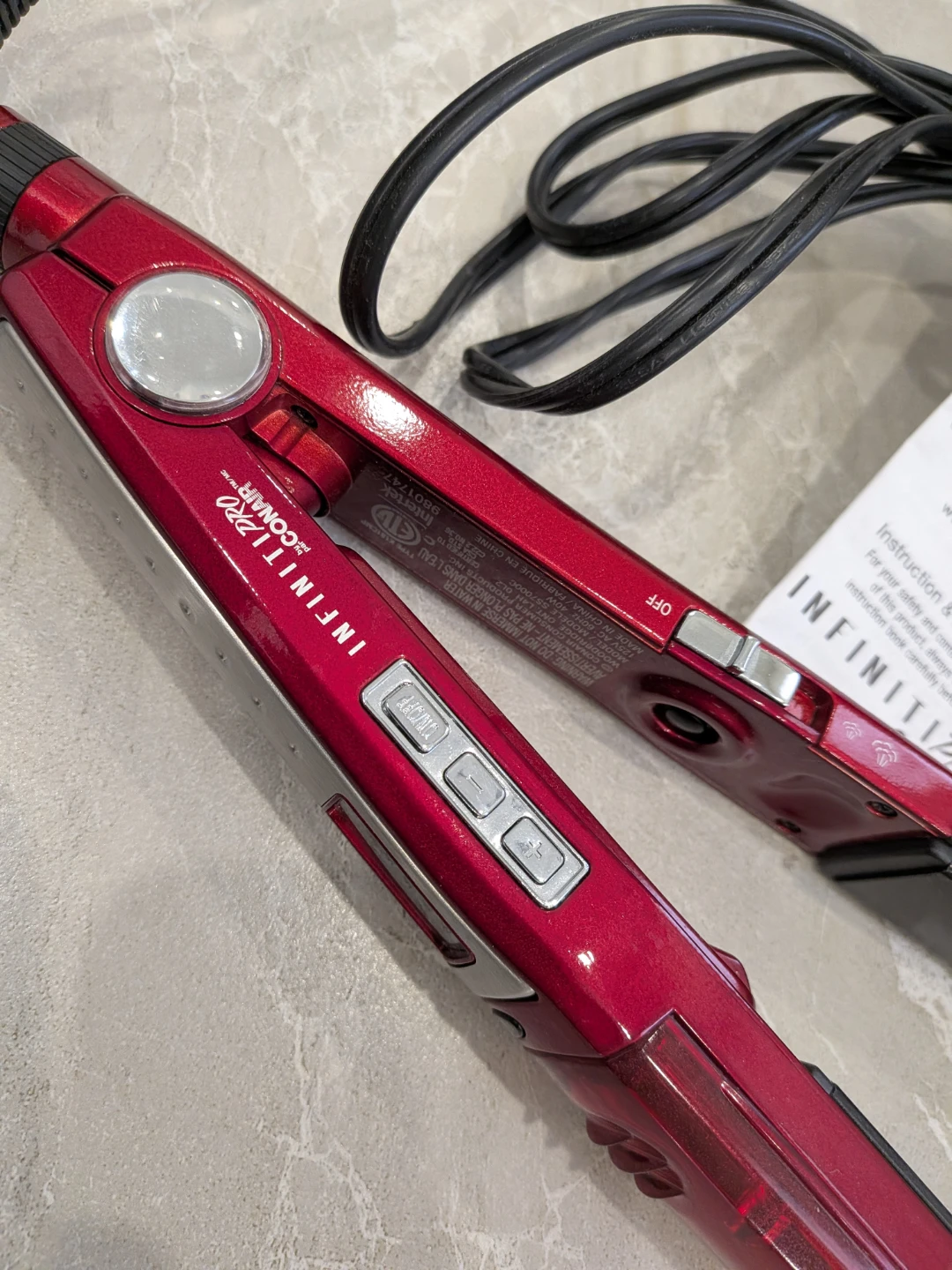 Conair Infiniti Pro Hair Straightener 💈 - photo 3