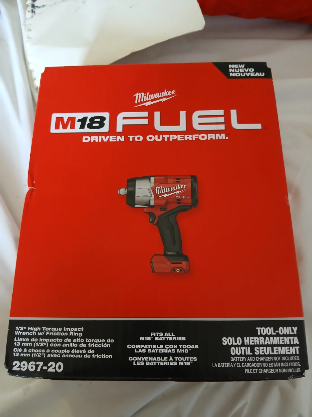Milwaukee M18 FUEL 1/2" High Torque Impact Wrench (Tool Only)