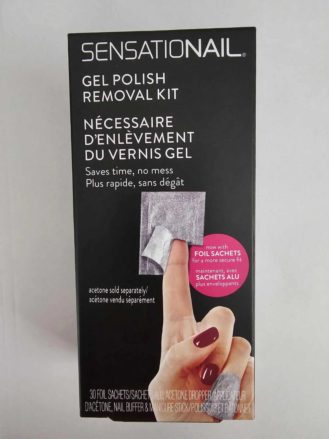 SENSATIONAIL Gel Polish Remover Kit 💅 ⚽️