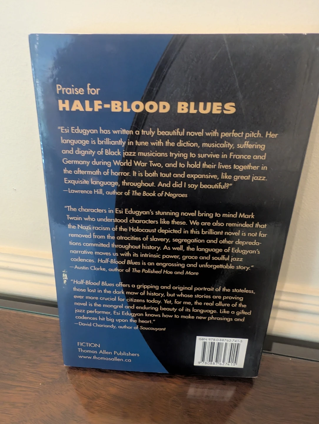 Half-Blood Blues by Esi Edugyan Novel - photo 2