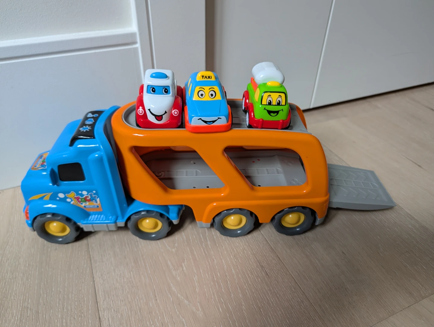 Toy Car Carrier Truck with 3 Cars