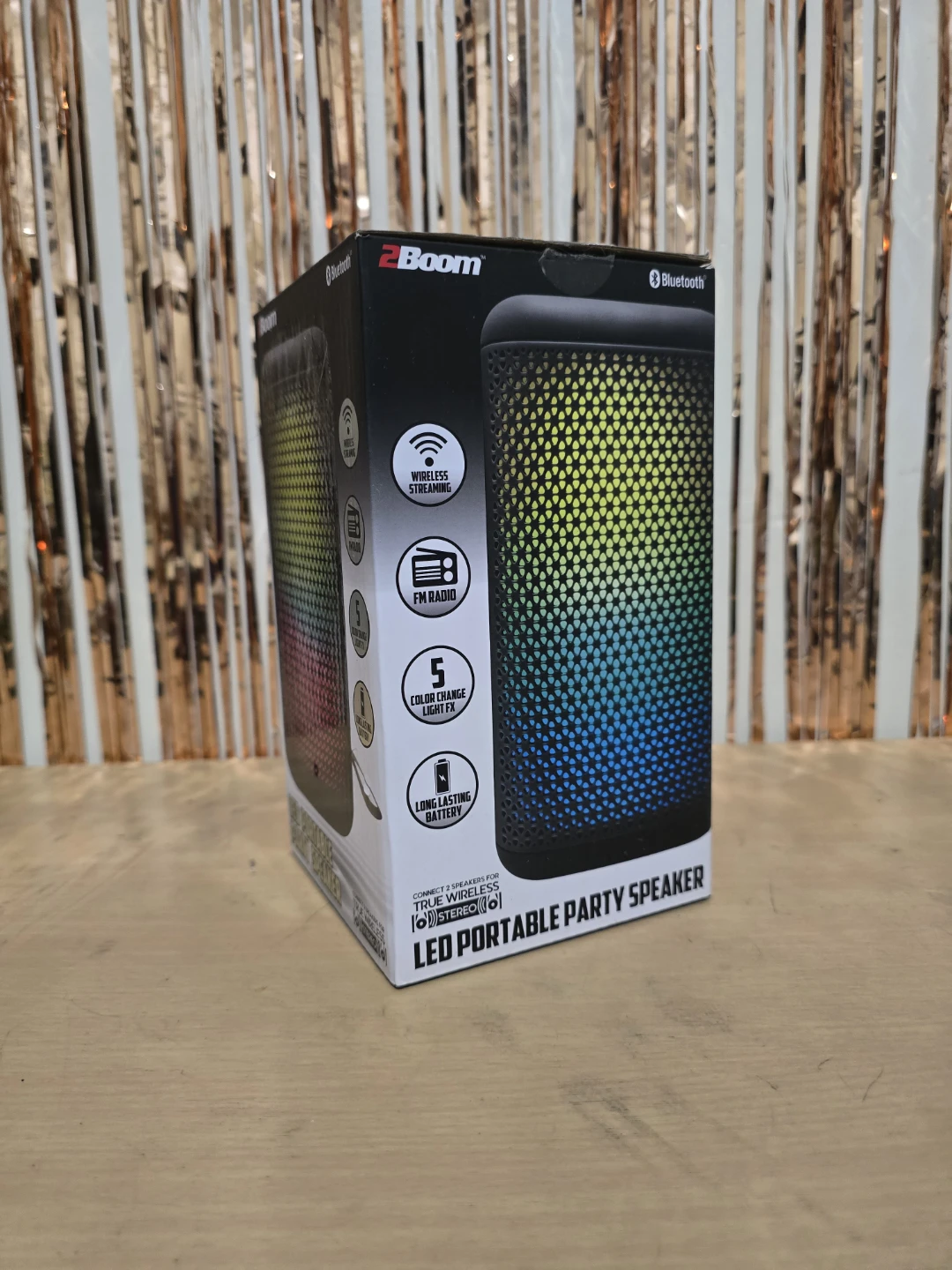 2Boom LED Portable Party Speaker - photo 2