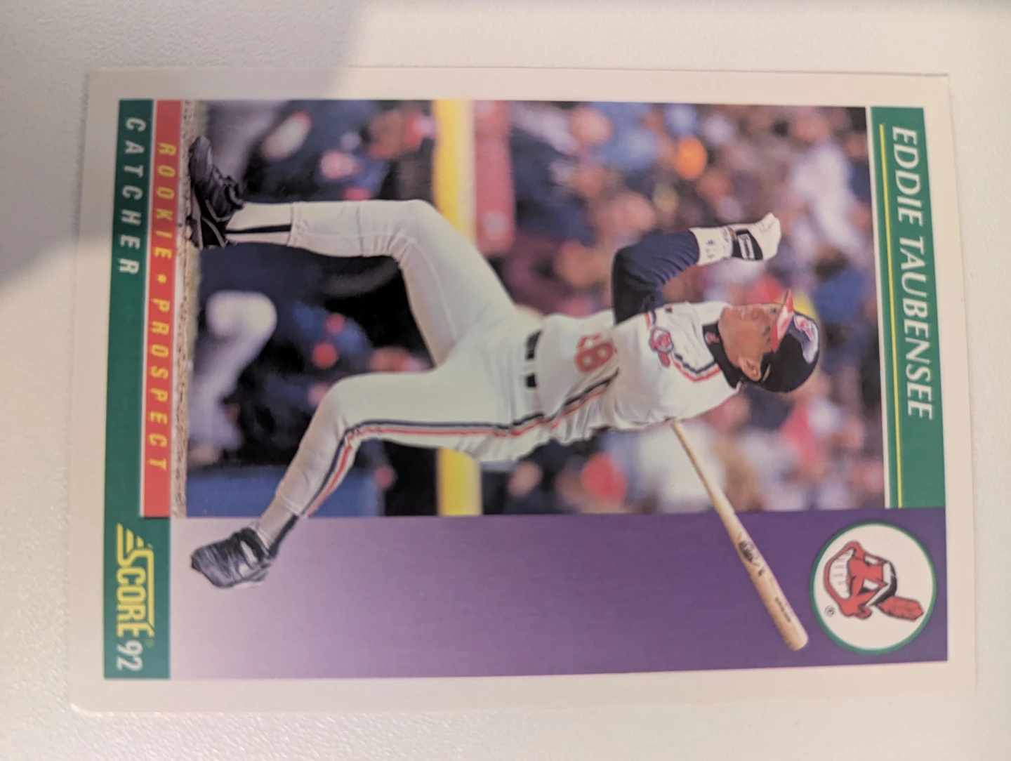 1992 Score Baseball Card - Eddie Taubensee ⚽