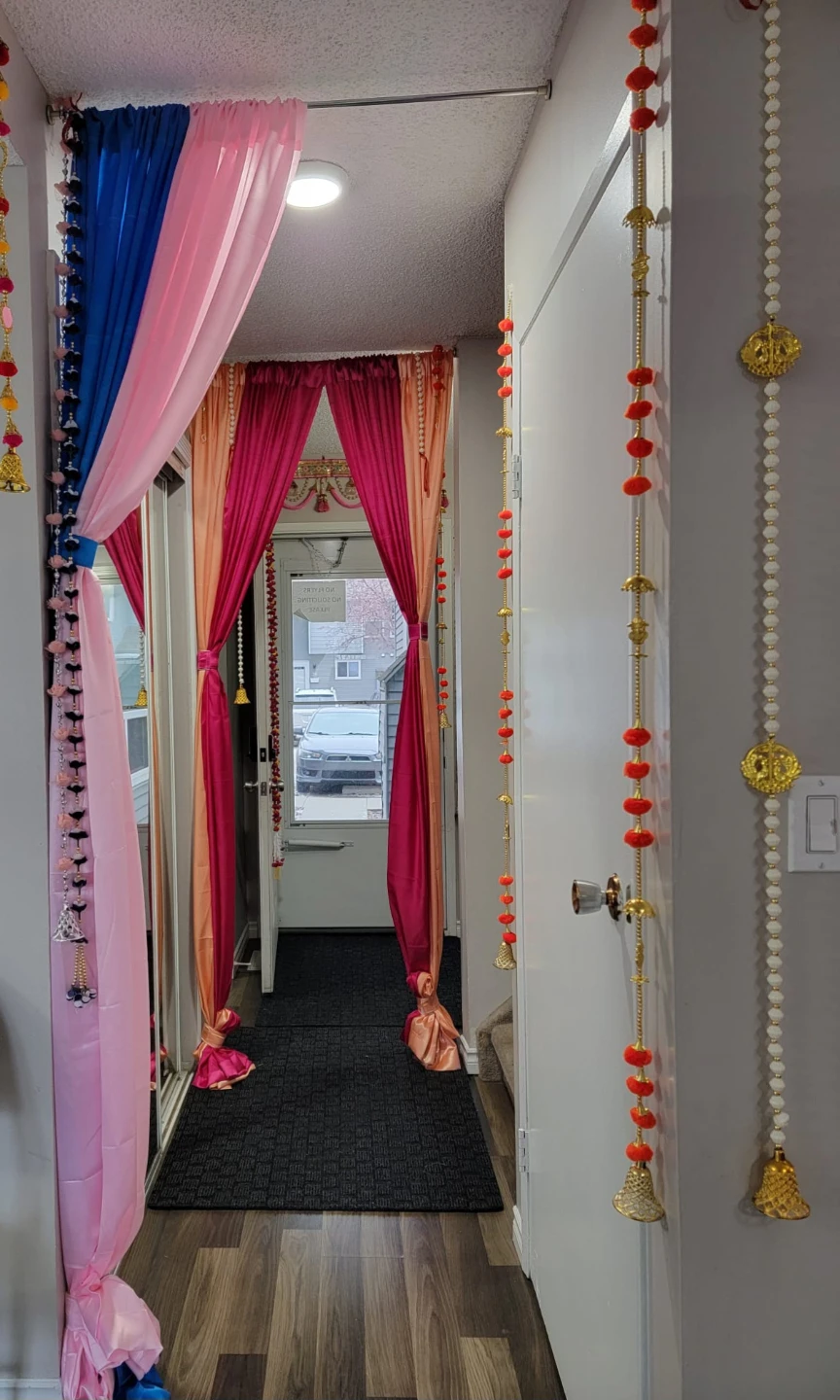 Rental Decorative Drapes and Garlands