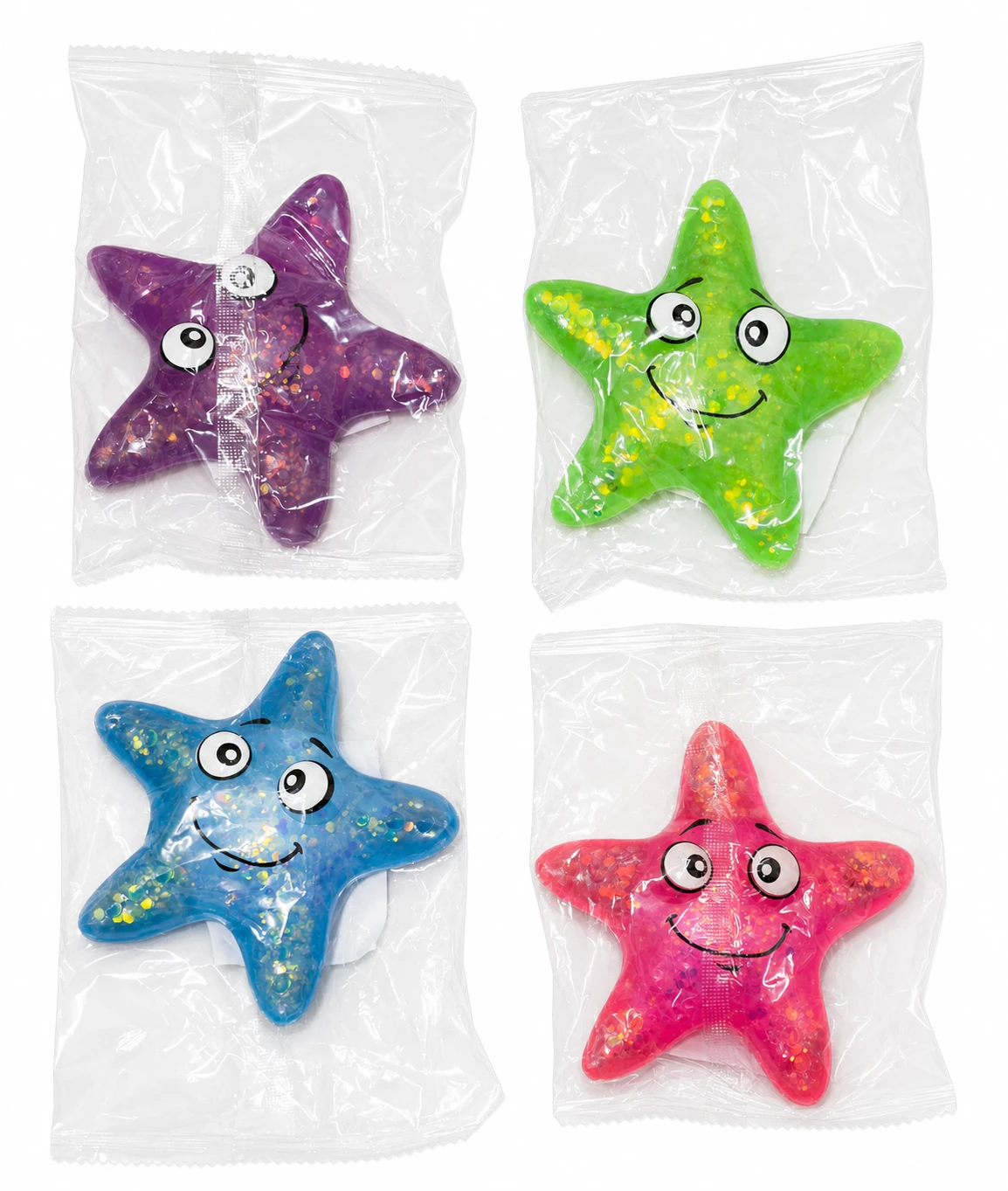 Squishy Novelty Toys - Dachshund, Bear, Starfish, Tiger Shapes