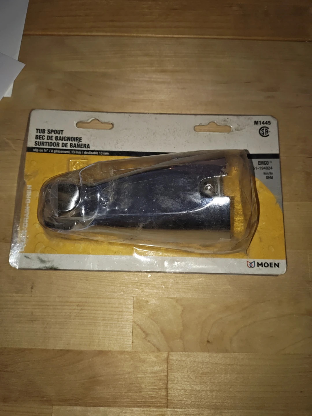 Moen Tub Spout Replacement