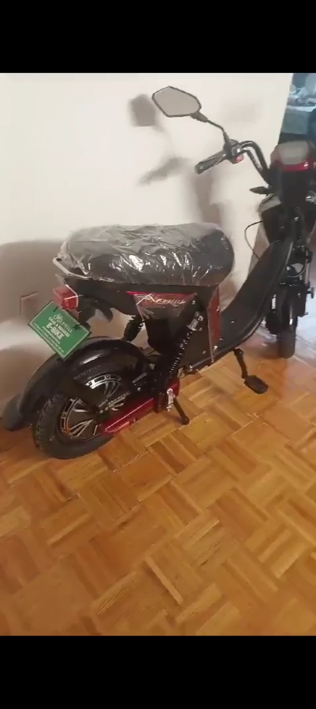 Red Electric Scooter Bike - photo 2