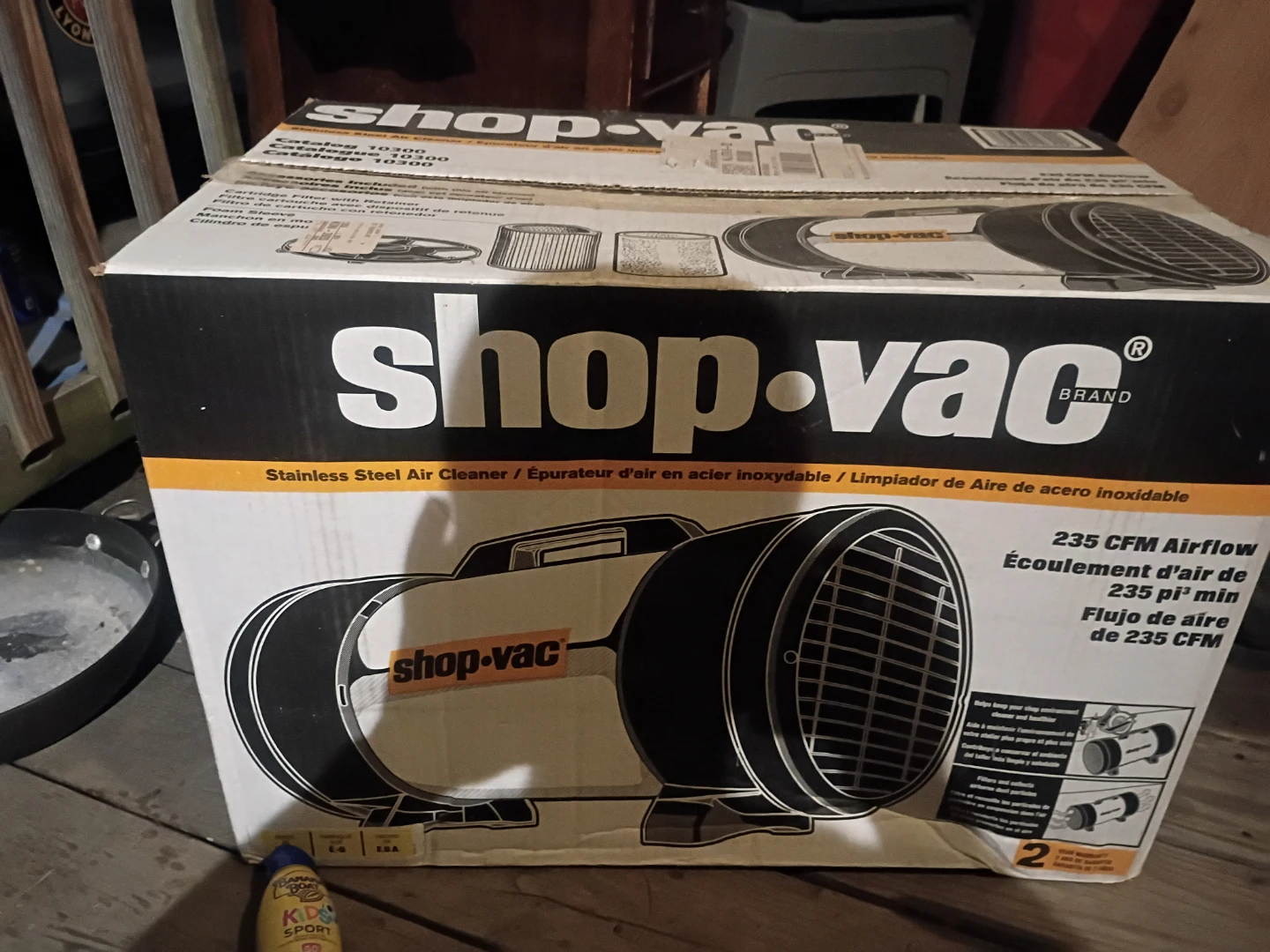 Shop-Vac Stainless Steel Air Cleaner - photo 2