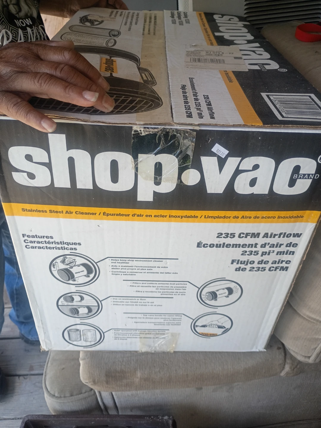 Shop-Vac Stainless Steel Air Cleaner - photo 3
