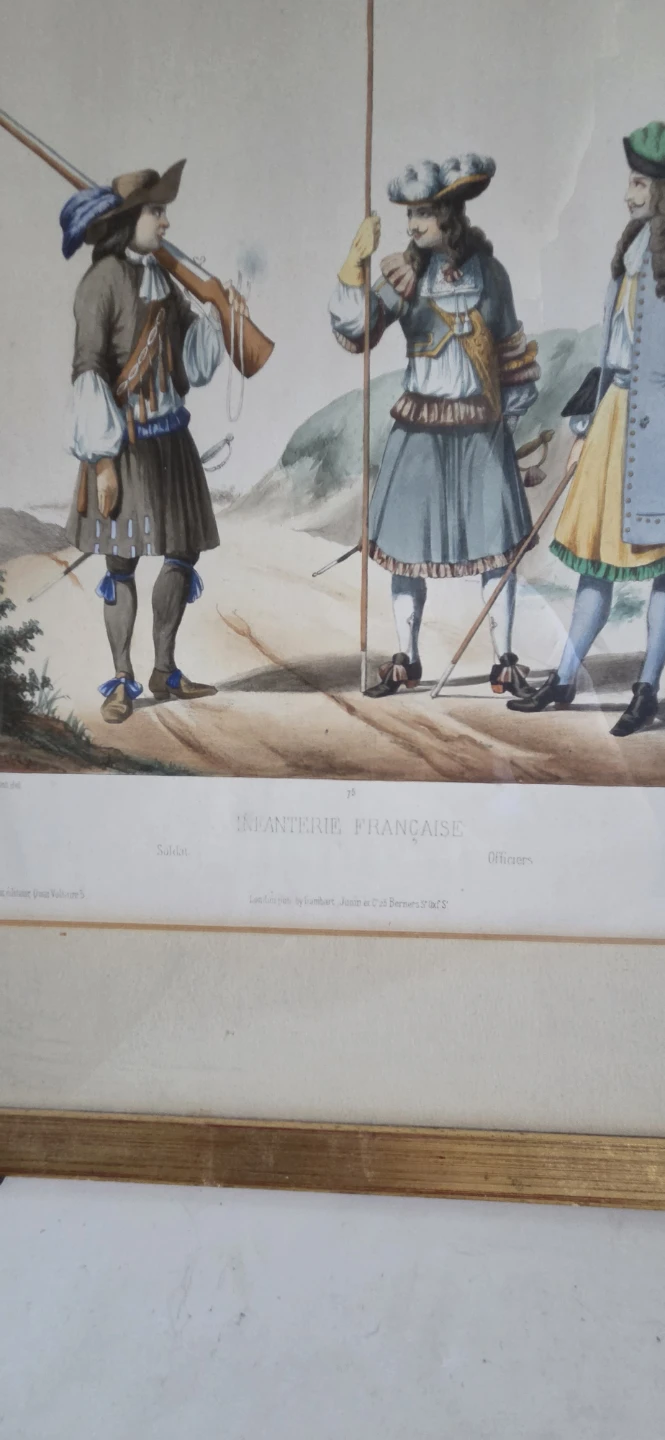 Framed Print - French Infantry, Louis XIV - photo 3