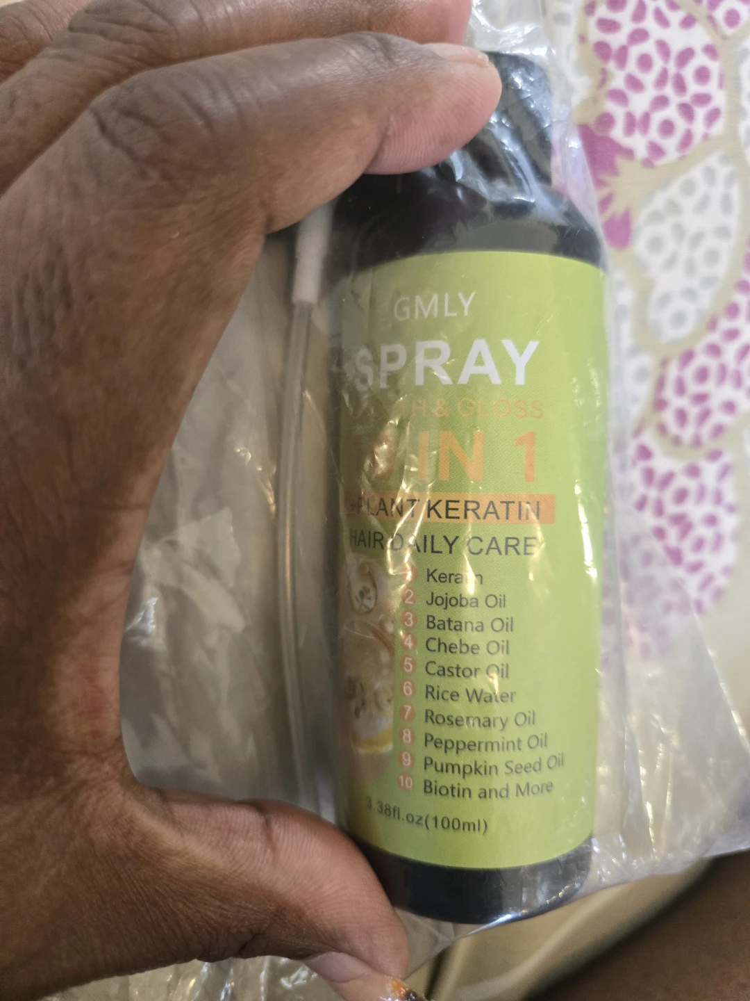 GMLY 10 in 1 Spray + Plant Keratin Hair Daily Care (100ml)✨️👩‍🦱