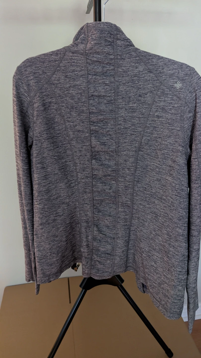 Denver Hayes Grey Heathered Full Zip Jacket