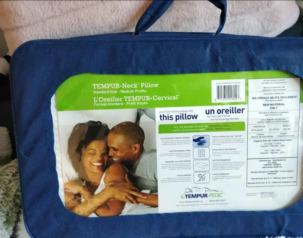 Tempur-Pedic TEMPUR-Neck Pillow Standard Size - Medium Profile - photo 2