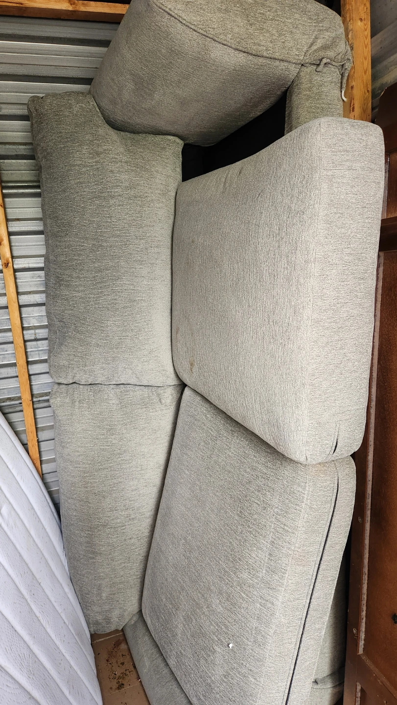 Grey Fabric Sofa