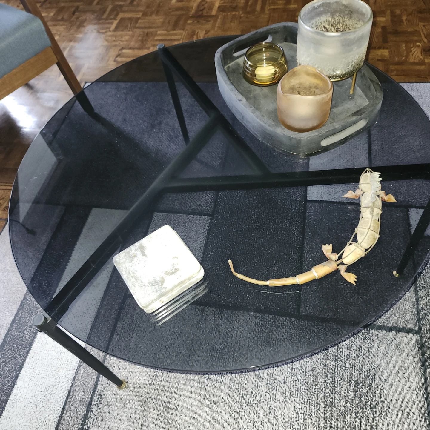 Round Glass Coffee Table
