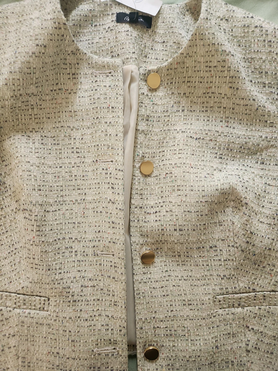 NEW- Reitmans Tweed Jacket/ Blazer Size 12 - photo 3