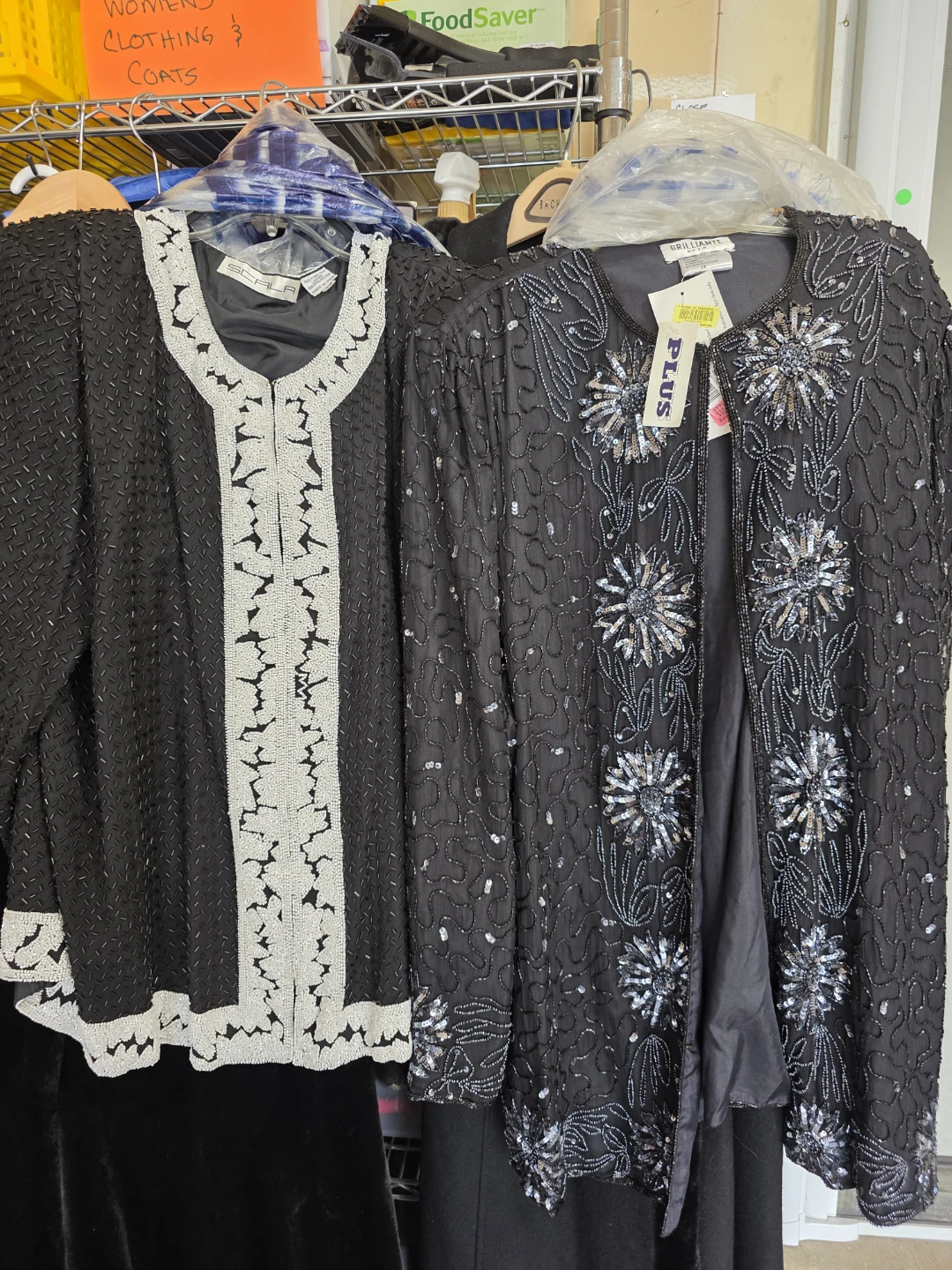 Black Beaded Jackets