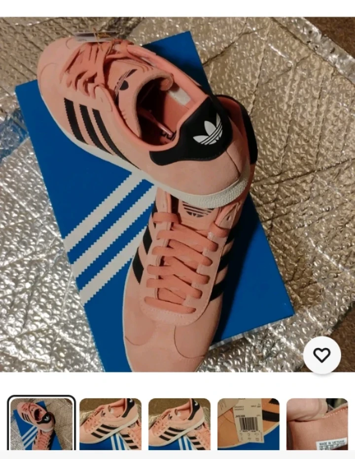 Adidas Gazelle's NIB Suede and Leather M8W9. 5 - photo 4