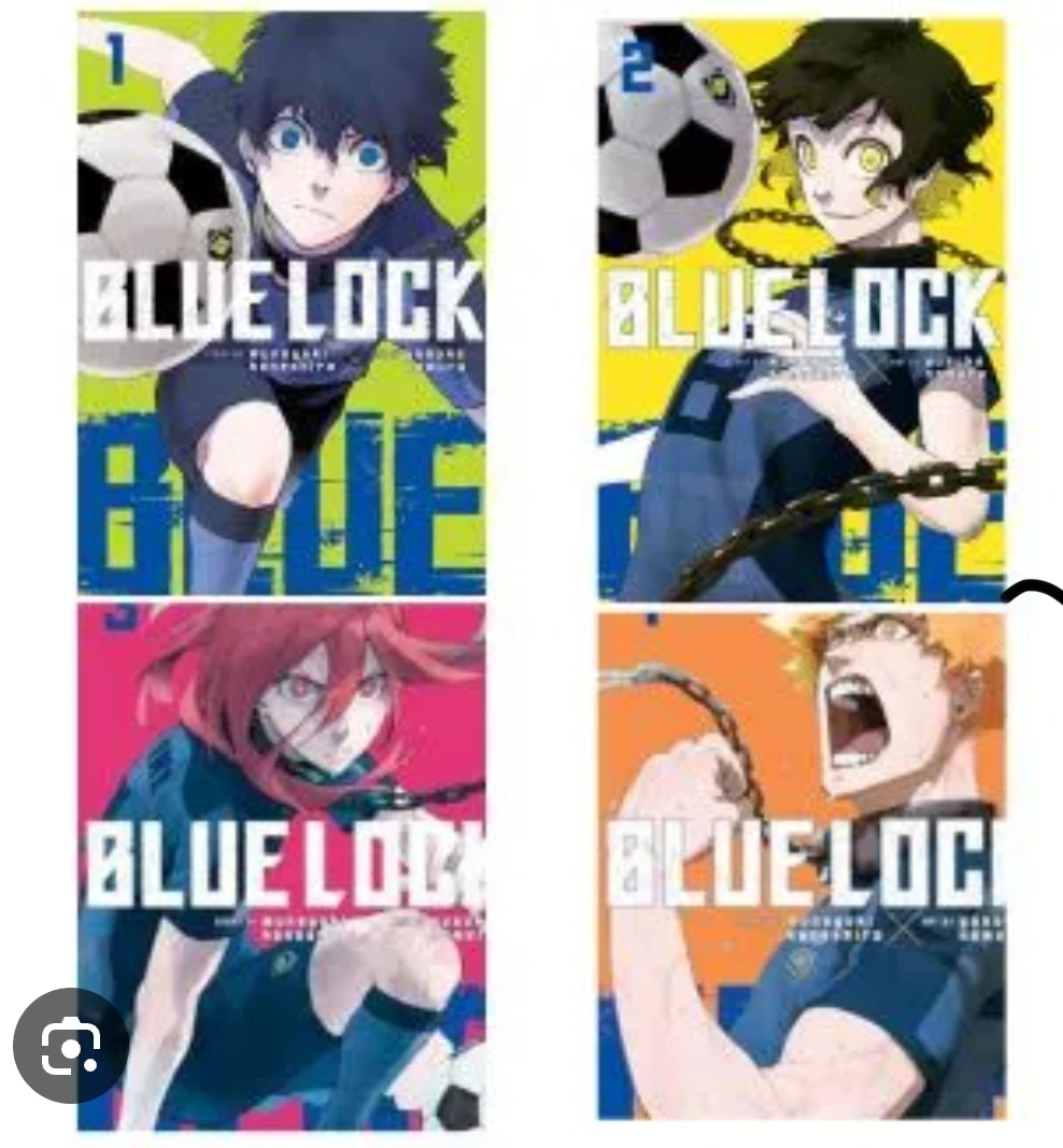 Blue Lock Manga Volumes 1-4