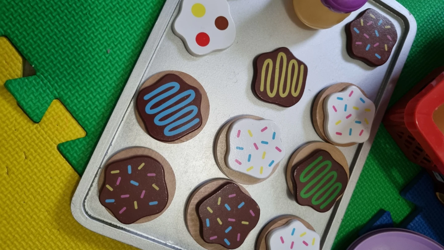 Wooden Play Food and Kitchen Accessories Set - photo 5