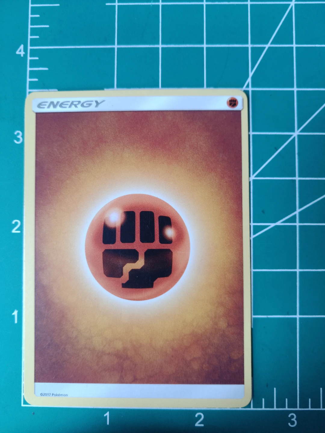 Pokemon Fire Energy Card 2017