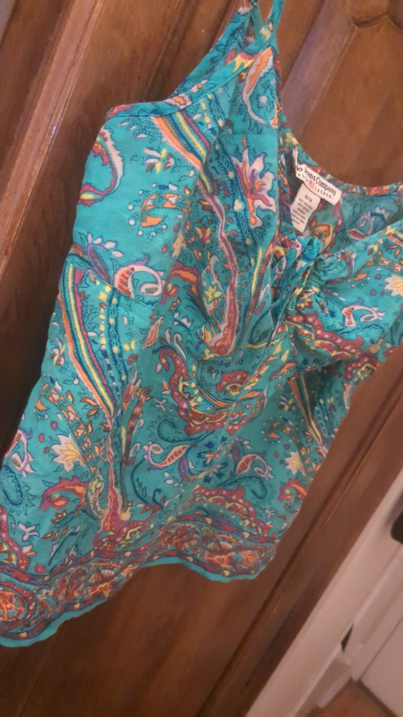 Polo Jeans Company Ralph Lauren Paisley Camisole Top M/M - photo 3
