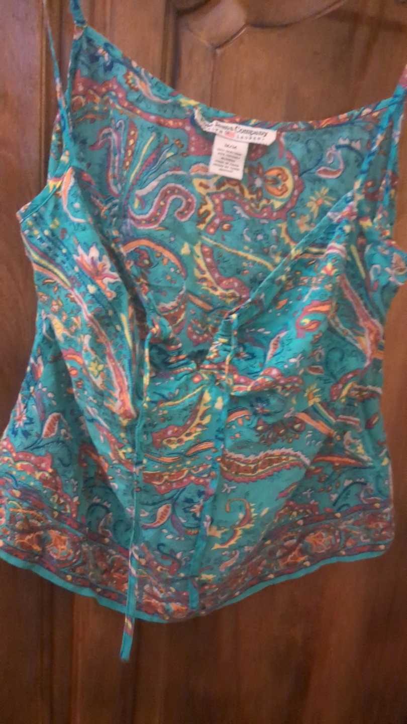 Polo Jeans Company Ralph Lauren Paisley Camisole Top M/M - photo 5