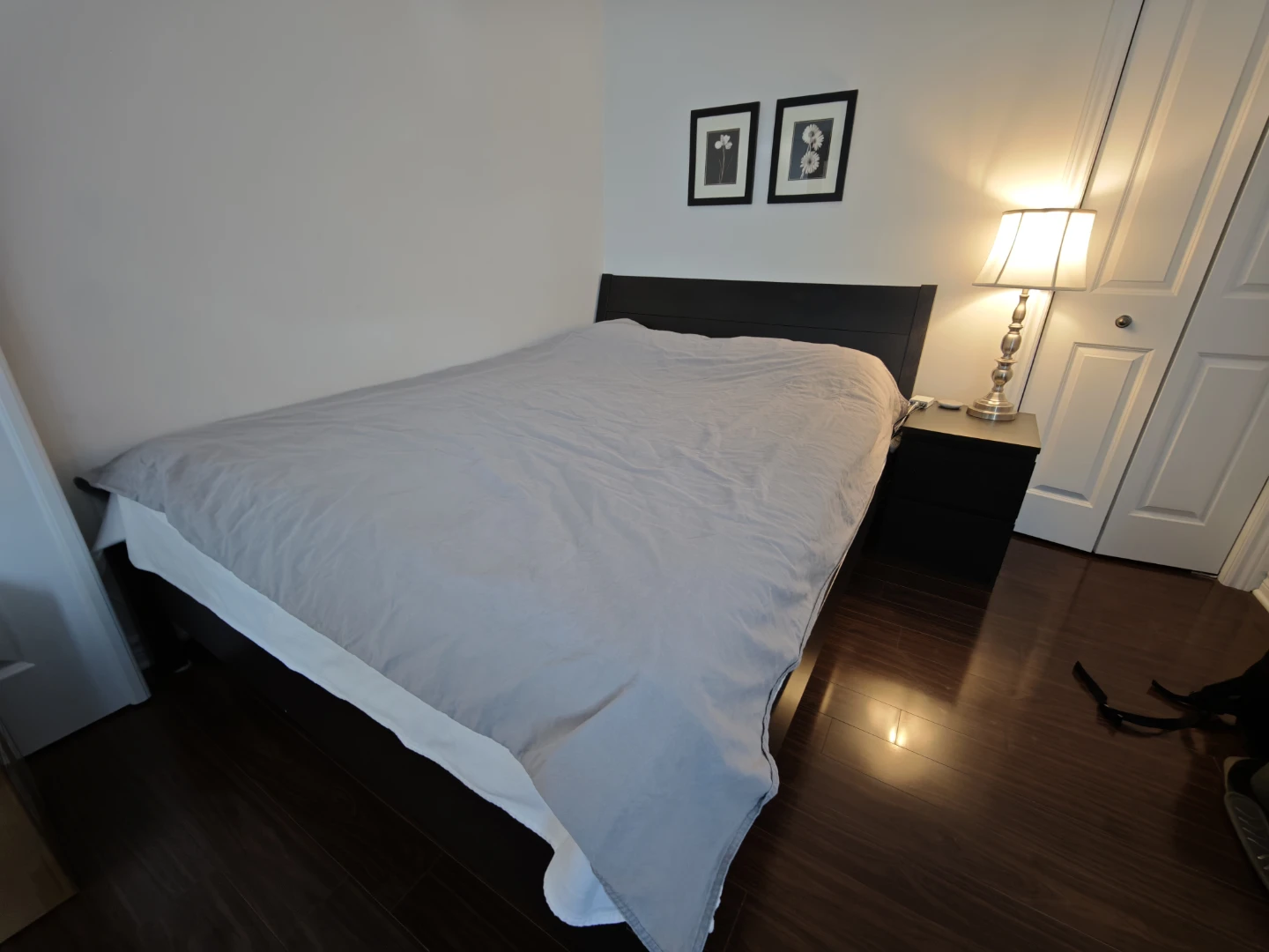 Dark Wood Bed Frame