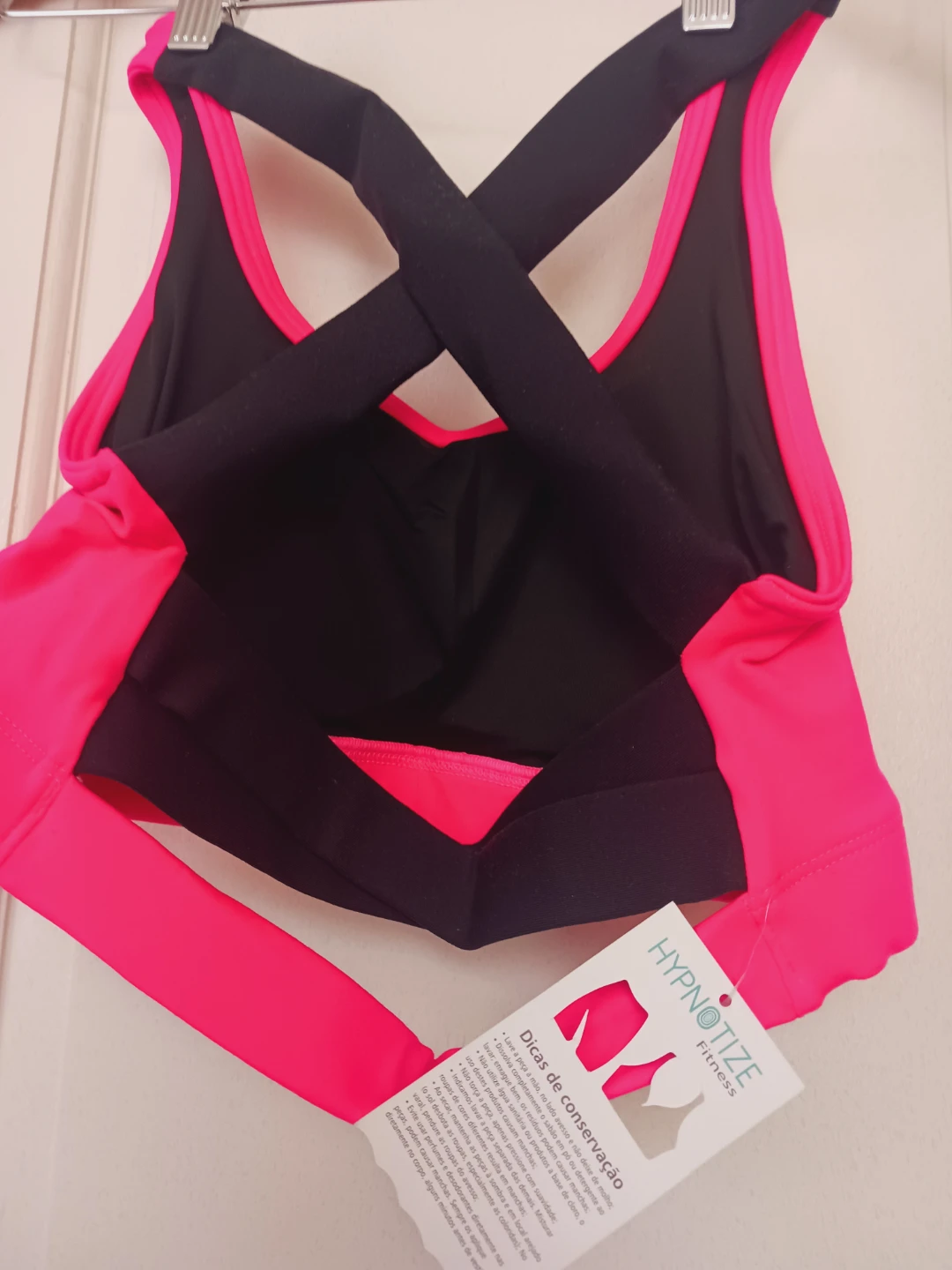 New !! Sexy Brazilian Fitness Hot PinkSports Bra & Leggings Set - photo 4